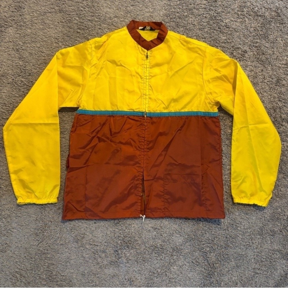 Vintage Oakbrook Sportswear by Sears Colorblock Nylon Windbreaker Jacket M
